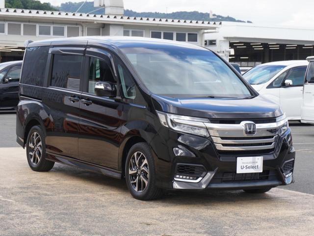 ステップワゴンスパーダ スパーダホンダセンシング　ワンオーナー　９インチナビ　後席フリップダウンモニター　バックカメラ　ドラレコ　ＥＴＣ２．０対応　アダプティブクルーズコントロール　両側電動スライドドア　シートヒーター　純正アルミホイール　禁煙車（11枚目）