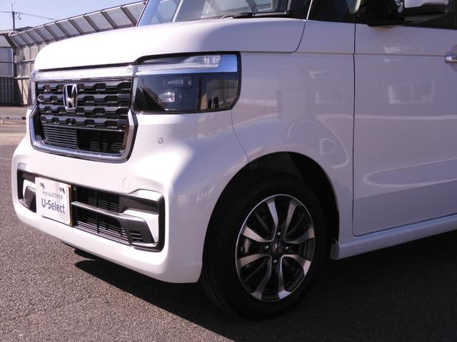 Ｎ－ＢＯＸカスタム ベースグレード　当社デモカ－（試乗車）　大画面９型コネクトナビ　Ｒカメラ　連動ドラレコ　ＥＴＣ　両側電動スライドドア　シートヒーター　Ｂｌｕｅｔｏｏｔｈ　ＬＥＤヘッドライト　電子パーキング　衝突軽減ブレーキ　禁煙車（31枚目）