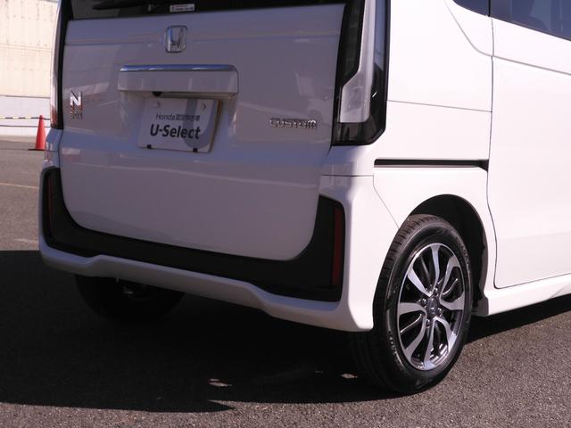 Ｎ－ＢＯＸカスタム ベースグレード　当社デモカ－（試乗車）　大画面９型コネクトナビ　Ｒカメラ　連動ドラレコ　ＥＴＣ　両側電動スライドドア　シートヒーター　Ｂｌｕｅｔｏｏｔｈ　ＬＥＤヘッドライト　電子パーキング　衝突軽減ブレーキ　禁煙車（38枚目）