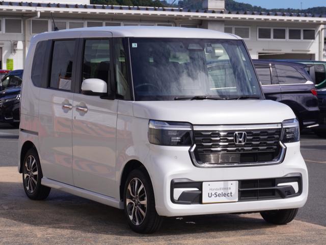 Ｎ－ＢＯＸカスタム ベースグレード　デモカー　９インチナビ　バックカメラ　ドラレコ　ＥＴＣ　アダプティブクルーズコントロール　片側電動スライドドア　シートヒーター　Ｂｌｕｅｔｏｏｔｈ　ＬＥＤヘッドライト　衝突被害軽減ブレーキ　禁煙車（26枚目）
