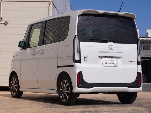 Ｎ－ＢＯＸカスタム ベースグレード　デモカー　９インチナビ　バックカメラ　ドラレコ　ＥＴＣ　アダプティブクルーズコントロール　片側電動スライドドア　シートヒーター　Ｂｌｕｅｔｏｏｔｈ　ＬＥＤヘッドライト　衝突被害軽減ブレーキ　禁煙車（27枚目）