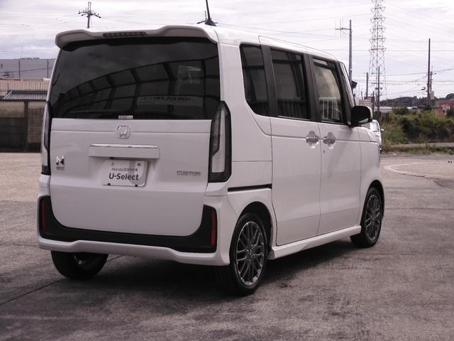 Ｎ－ＢＯＸカスタム ターボ　デモカー　９インチナビ　バックカメラ　ドラレコ　ＥＴＣ　アダプティブクルーズコントロール　両側電動スライドドア　シートヒーター　Ｂｌｕｅｔｏｏｔｈ　ＬＥＤヘッドライト　衝突被害軽減ブレーキ　禁煙車（14枚目）