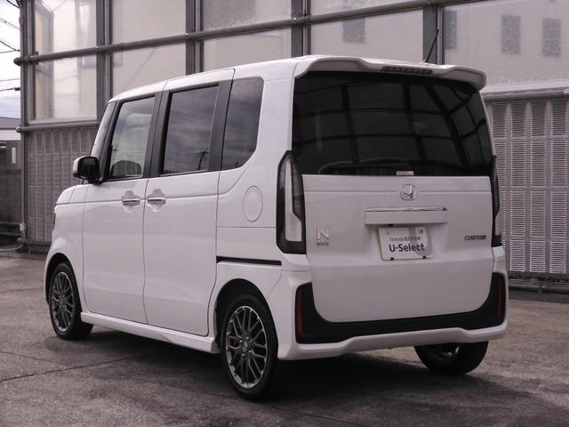 Ｎ－ＢＯＸカスタム ターボ　デモカー　９インチナビ　バックカメラ　ドラレコ　ＥＴＣ　アダプティブクルーズコントロール　両側電動スライドドア　シートヒーター　Ｂｌｕｅｔｏｏｔｈ　ＬＥＤヘッドライト　衝突被害軽減ブレーキ　禁煙車（26枚目）