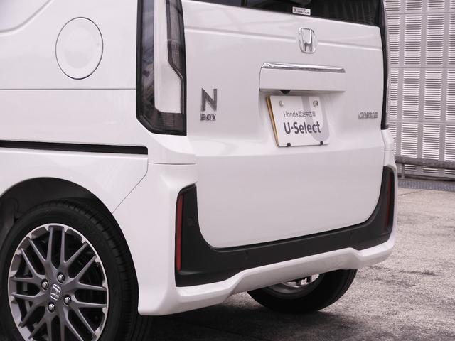 Ｎ－ＢＯＸカスタム ターボ　デモカー　９インチナビ　バックカメラ　ドラレコ　ＥＴＣ　アダプティブクルーズコントロール　両側電動スライドドア　シートヒーター　Ｂｌｕｅｔｏｏｔｈ　ＬＥＤヘッドライト　衝突被害軽減ブレーキ　禁煙車（40枚目）