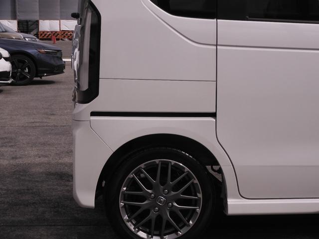 Ｎ－ＢＯＸカスタム ターボ　デモカー　９インチナビ　バックカメラ　ドラレコ　ＥＴＣ　アダプティブクルーズコントロール　両側電動スライドドア　シートヒーター　Ｂｌｕｅｔｏｏｔｈ　ＬＥＤヘッドライト　衝突被害軽減ブレーキ　禁煙車（43枚目）