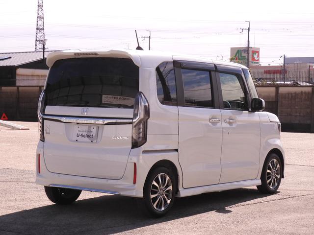 Ｎ－ＢＯＸカスタム Ｌ　ワンオーナー　７インチナビ　バックカメラ　ドラレコ　ＥＴＣ　アダプティブクルーズコントロール　片側電動スライドドア　シートヒーター　Ｂｌｕｅｔｏｏｔｈ　ＬＥＤヘッドライト　衝突被害軽減ブレーキ　禁煙車（14枚目）