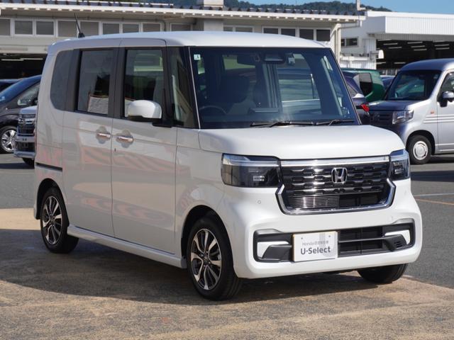 Ｎ－ＢＯＸカスタム ベースグレード　デモカー　９インチナビ　バックカメラ　ドラレコ　ＥＴＣ　アダプティブクルーズコントロール　両側電動スライドドア　シートヒーター　Ｂｌｕｅｔｏｏｔｈ　ＬＥＤヘッドライト　衝突被害軽減ブレーキ　Ｗ電動ドア（24枚目）