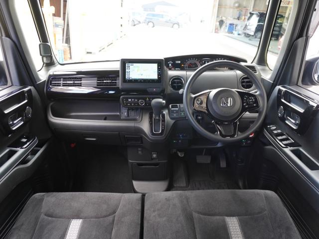 Ｎ－ＢＯＸカスタム Ｌ　ワンオーナー車　７インチナビ（ＶＸＭ－２３４ＶＦｉ）　バックカメラ　ＥＴＣ　片側電動スライドドア　シートヒーター　Ｂｌｕｅｔｏｏｔｈ　ＬＥＤオートライト　衝突被害軽減ブレーキ　　サイドエアバック（7枚目）