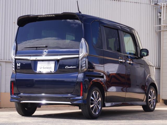 Ｎ－ＢＯＸカスタム Ｌ　ワンオーナー車　７インチナビ（ＶＸＭ－２３４ＶＦｉ）　バックカメラ　ＥＴＣ　片側電動スライドドア　シートヒーター　Ｂｌｕｅｔｏｏｔｈ　ＬＥＤオートライト　衝突被害軽減ブレーキ　　サイドエアバック（14枚目）