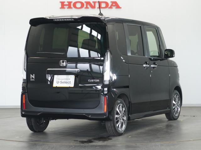 Ｎ－ＢＯＸカスタム ベースグレード　２年保証当社試乗車ナビＤレコＲカメＥＴＣ片電扉　渋滞追従クルーズ　Ｂｌｕｅｔｏｏｔｈ　障害物センサー　シートヒーター　デイライト　フルセグＴＶ　ＤＶＤ再生　純正アルミホイール　スペアキー有り（16枚目）