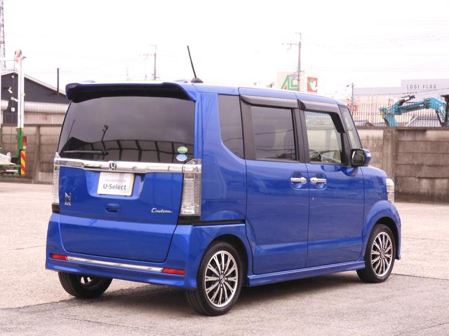 Ｎ－ＢＯＸカスタム Ｇ・ターボＬパッケージ　７インチナビ　バックカメラ　ＥＴＣ　クルーズコントロール　両側電動スライドドア　Ｂｌｕｅｔｏｏｔｈ　オートエアコン　スマートキー　フルセグＴＶ　ＣＤ　ＤＶＤ　衝突被害軽減ブレーキ　盗難防止装置　禁煙車（15枚目）