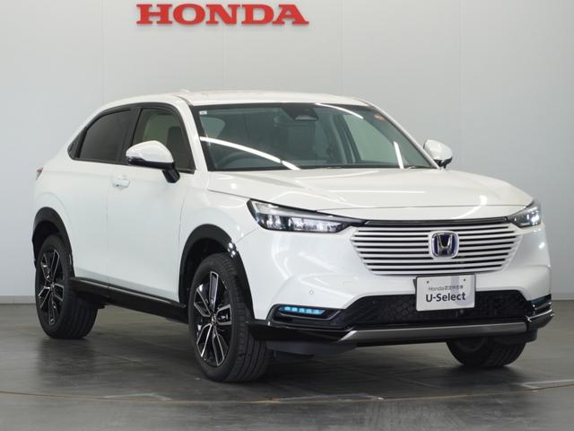 ヴェゼル e:HEVZ 1年保証ナビRカメETCクルコンBT地デジLED 渋滞追従クルーズ Bluetooth ハンドルヒーター 本革巻きハンドル 障害物センサー シートヒーター 減速セレクター ヒルディセントコントロール(17枚目)