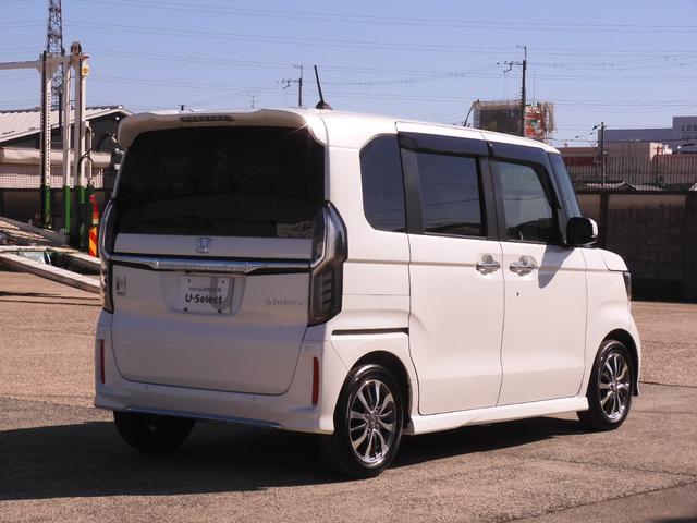Ｎ－ＢＯＸカスタム Ｌ　ワンオーナー　７インチナビ　バックカメラ　ＥＴＣ　アダプティブクルーズコントロール　片側電動スライドドア　シートヒーター　Ｂｌｕｅｔｏｏｔｈ　ＬＥＤヘッドライト　衝突被害軽減ブレーキ　禁煙車（14枚目）