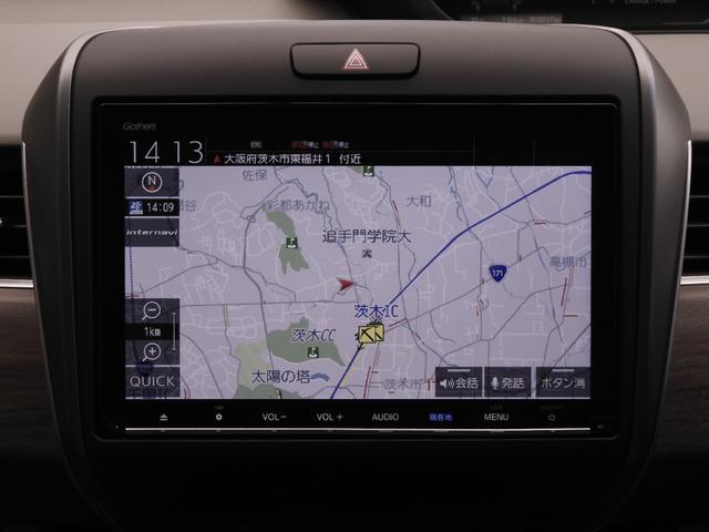 フリードハイブリッド ハイブリッド・Ｇホンダセンシング　ワンオーナー　９インチナビ　バックカメラ　ドラレコ　ＥＴＣ　後席フリップダウンモニター　アダプティブクルーズコントロール　フルセグ　両側電動スライドドア　シートヒーター　Ｂｌｕｅｔｏｏｔｈ　禁煙車（3枚目）