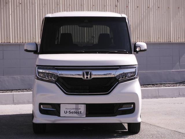 Ｎ－ＢＯＸカスタム Ｇ・Ｌホンダセンシング　ワンオーナー車　７インチ社外ナビ（ケンウッド　ＭＤＶ－Ｌ４０７）　ワンセグ　ＣＤ／ＤＶＤ再生　バックカメラ　ＥＴＣ　両側電動スライドドア　シートヒーター　　ＬＥＤオートライト　衝突被害軽減ブレーキ（10枚目）