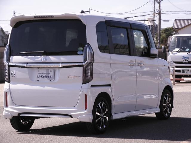 Ｎ－ＢＯＸカスタム Ｇ・Ｌホンダセンシング　ワンオーナー車　７インチ社外ナビ（ケンウッド　ＭＤＶ－Ｌ４０７）　ワンセグ　ＣＤ／ＤＶＤ再生　バックカメラ　ＥＴＣ　両側電動スライドドア　シートヒーター　　ＬＥＤオートライト　衝突被害軽減ブレーキ（12枚目）