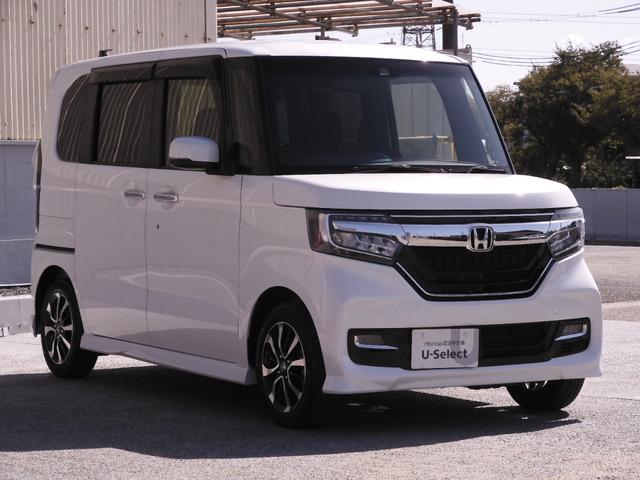 Ｎ－ＢＯＸカスタム Ｇ・Ｌホンダセンシング　ワンオーナー車　７インチ社外ナビ（ケンウッド　ＭＤＶ－Ｌ４０７）　ワンセグ　ＣＤ／ＤＶＤ再生　バックカメラ　ＥＴＣ　両側電動スライドドア　シートヒーター　　ＬＥＤオートライト　衝突被害軽減ブレーキ（25枚目）