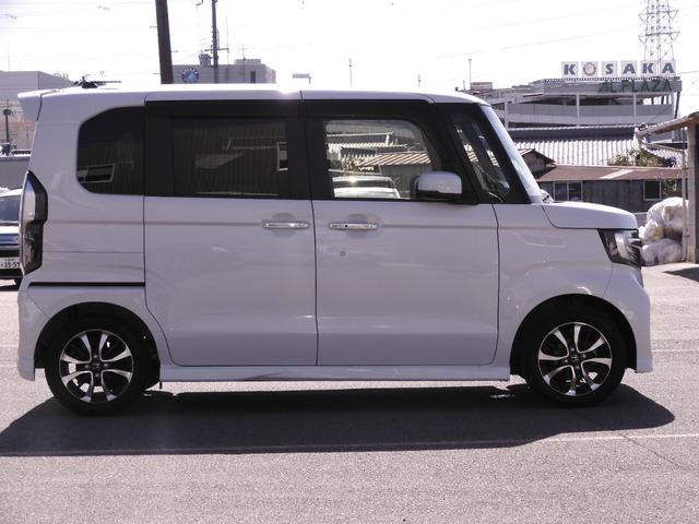 Ｎ－ＢＯＸカスタム Ｇ・Ｌホンダセンシング　ワンオーナー車　７インチ社外ナビ（ケンウッド　ＭＤＶ－Ｌ４０７）　ワンセグ　ＣＤ／ＤＶＤ再生　バックカメラ　ＥＴＣ　両側電動スライドドア　シートヒーター　　ＬＥＤオートライト　衝突被害軽減ブレーキ（28枚目）