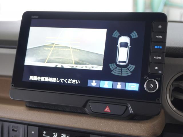 Ｎ－ＢＯＸ ベースグレード　２年保証当社試乗車ナビＤレコＲカメＥＴＣ両電扉　渋滞追従クルーズ　障害物センサー　シートヒーター　Ｂｌｕｅｔｏｏｔｈ　デイライト　フルセグＴＶ　ＤＶＤ　オートブレーキホールド付き電子パーキング（3枚目）