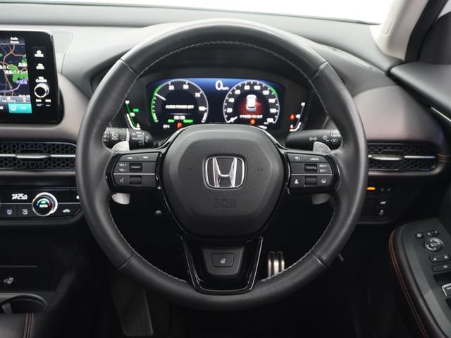 ZR-V e:HEVZ 2年保証ナビ全周囲カメラDレコETCクルコン 渋滞追従クルーズ Bluetooth シートヒーター 減速セレクター 障害物センサー 本革シート BSI BOSEスピーカー 18インチ純正ホイール(10枚目)