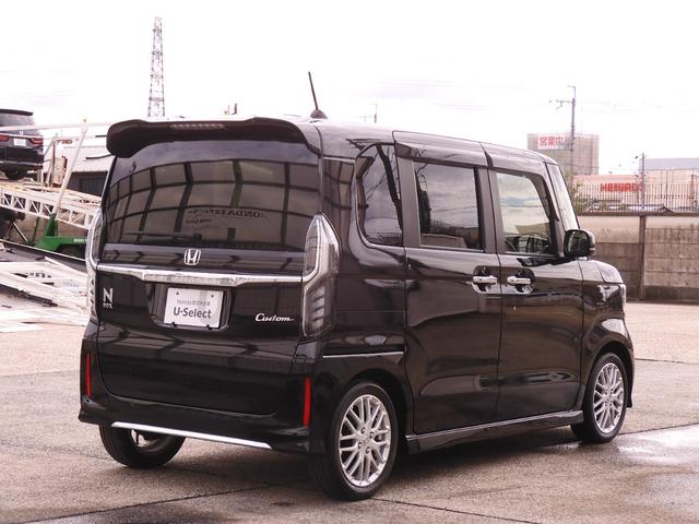 N-BOXカスタム Lターボ 1オーナー 純正7インチナビ(VXM-214VFi) フルセグ リアカメラ ETC 前後ドラレコ(ナビ連動) 障害物センサー 衝突軽減ブレーキ 両側電動ドア シートヒーター パドルシフト LEDフォグ(15枚目)