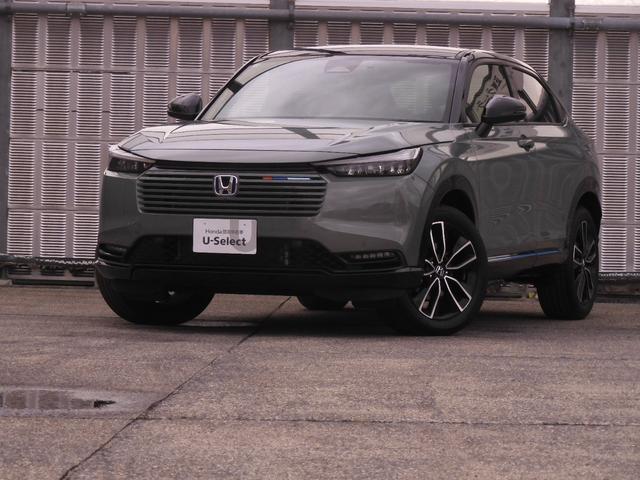 ヴェゼル e:HEVZ・PLaYパッケージ デモカー 9インチナビ 全周囲カメラ ドラレコ ETC2.0対応 アダプティブクルーズコントロール シートヒーター Bluetooth LEDヘッドライト 減速セレクター 純正アルミホイール 禁煙車(24枚目)