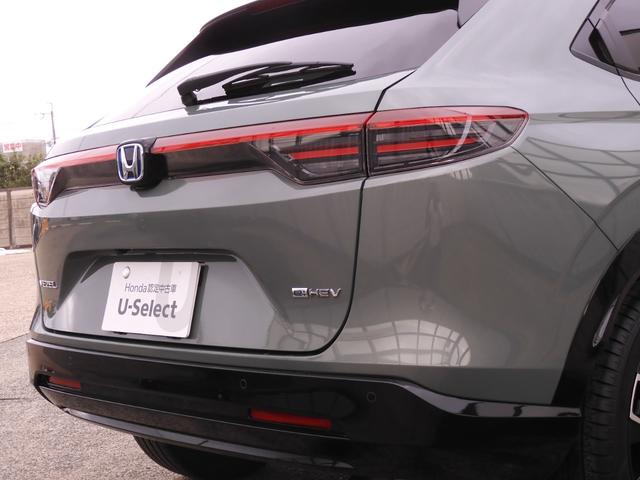 ヴェゼル e:HEVZ・PLaYパッケージ デモカー 9インチナビ 全周囲カメラ ドラレコ ETC2.0対応 アダプティブクルーズコントロール シートヒーター Bluetooth LEDヘッドライト 減速セレクター 純正アルミホイール 禁煙車(37枚目)