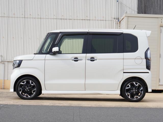 N-BOXカスタム G・EXターボホンダセンシング 8インチナビ バックカメラ ドラレコ ETC アダプティブクルーズコントロール 両側電動スライドドア Bluetooth LEDヘッドライト 衝突被害軽減ブレーキ 純正アルミホイール パドルシフト(16枚目)