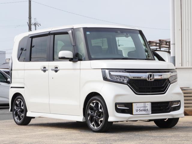 N-BOXカスタム G・EXターボホンダセンシング 8インチナビ バックカメラ ドラレコ ETC アダプティブクルーズコントロール 両側電動スライドドア Bluetooth LEDヘッドライト 衝突被害軽減ブレーキ 純正アルミホイール パドルシフト(25枚目)