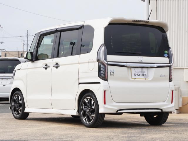 N-BOXカスタム G・EXターボホンダセンシング 8インチナビ バックカメラ ドラレコ ETC アダプティブクルーズコントロール 両側電動スライドドア Bluetooth LEDヘッドライト 衝突被害軽減ブレーキ 純正アルミホイール パドルシフト(27枚目)