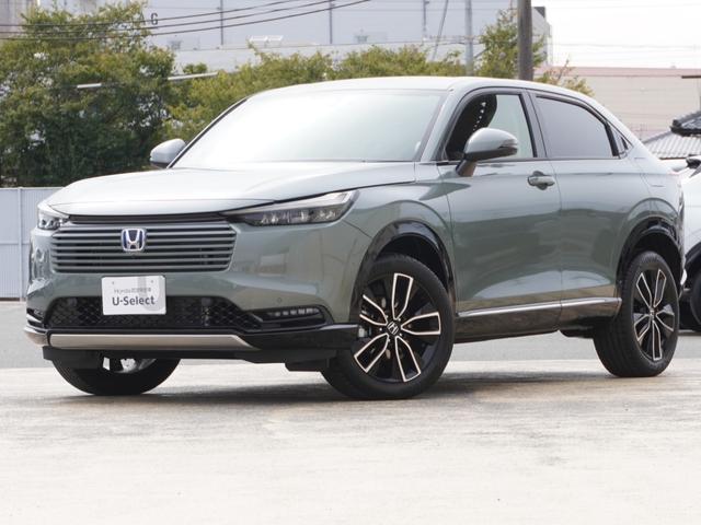 ヴェゼル e:HEVZ デモカー 9インチナビ 全周囲カメラ ドラレコ ETC2.0対応 アダプティブクルーズコントロール シートヒーター Bluetooth USB入力端子 LEDヘッドライト 衝突被害軽減ブレーキ 禁煙車(24枚目)