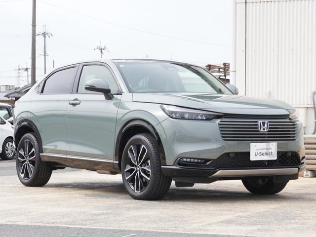 ヴェゼル e:HEVZ デモカー 9インチナビ 全周囲カメラ ドラレコ ETC2.0対応 アダプティブクルーズコントロール シートヒーター Bluetooth USB入力端子 LEDヘッドライト 衝突被害軽減ブレーキ 禁煙車(25枚目)