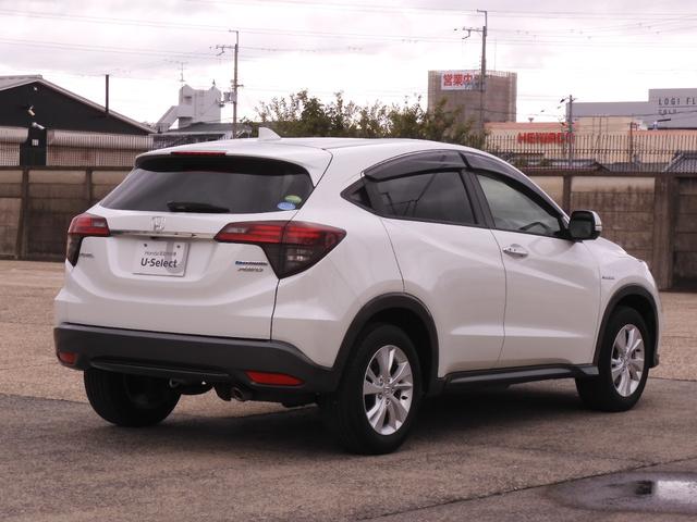 ヴェゼル ハイブリッドＸ・ホンダセンシング　ワンオーナー　４ＷＤ　８型ナビ　バックカメラ　ＥＴＣ　アダプティブクルーズコントロール　シートヒーター　Ｂｌｕｅｔｏｏｔｈ　ＵＳＢ入力端子　ＬＥＤヘッドライト　衝突被害軽減ブレーキ　浸水ヒーテドミラー（14枚目）