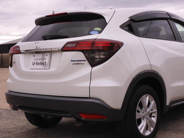 ヴェゼル ハイブリッドＸ・ホンダセンシング　ワンオーナー　４ＷＤ　８型ナビ　バックカメラ　ＥＴＣ　アダプティブクルーズコントロール　シートヒーター　Ｂｌｕｅｔｏｏｔｈ　ＵＳＢ入力端子　ＬＥＤヘッドライト　衝突被害軽減ブレーキ　浸水ヒーテドミラー（37枚目）