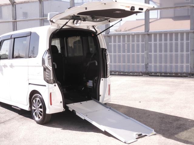 N-BOXカスタム L・スロープ 車いす用スロープ+電動ウィンチ 大画面8型CD録音フルセグナビ Rカメラ 前後ドラレコ ETC 8スピーカー 両側電動スライドドア オートサイドステップ Rパーキングセンサ LEDヘッド+フォグ 禁煙(41枚目)