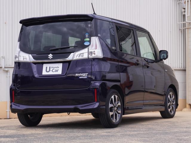 ソリオバンディット ハイブリッドＭＶ　ワンオーナー車　純正メモリーナビ　全周囲カメラ　ＥＴＣ　クルーズコントロール　片側電動スライドドア　Ｂｌｕｅｔｏｏｔｈ　ＬＥＤヘッドライト　衝突被害軽減ブレーキ　純正アルミホイール　シートヒーター（13枚目）