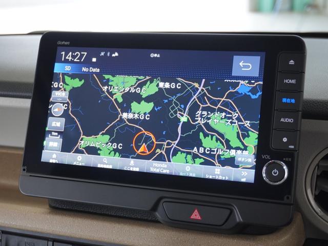 N-BOX ベースグレード 2年保証当社試乗車ナビDレコRカメETC両電扉 渋滞追従クルーズ Bluetooth 障害物センサー シートヒーター オートハイビーム デイライト フルセグTV DVD再生 スペアキー有り(2枚目)