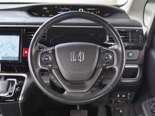 ステップワゴンスパーダ スパーダハイブリッドGホンダセンシング ワンオーナー 10インチナビ バックカメラ ドラレコ ETC アダプティブクルーズコントロール 両側電動スライドドア Bluetooth LEDヘッドライト 衝突被害軽減ブレーキ フルセグ 禁煙車(43枚目)