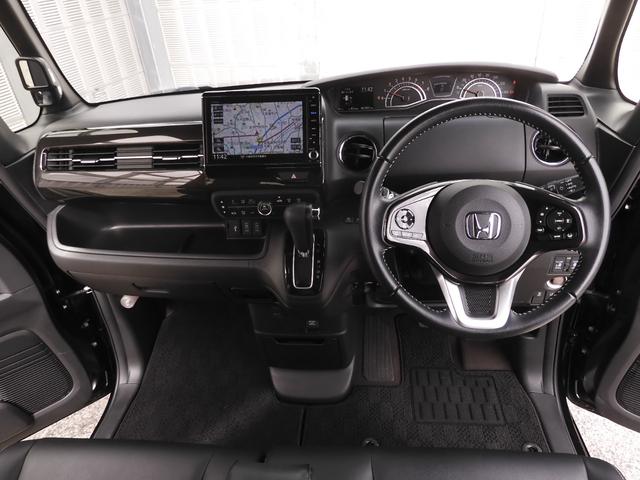 N-BOXカスタム G・Lターボホンダセンシング 8インチナビ バックカメラ ドラレコ ETC アダプティブクルーズコントロール 両側電動スライドドア Bluetooth LEDヘッドライト 衝突被害軽減ブレーキ 純正アルミホイール 禁煙車(8枚目)