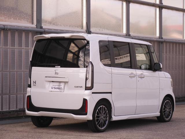 N-BOXカスタム ターボ デモカー 9インチナビ バックカメラ ドラレコ ETC アダプティブクルーズコントロール 両側電動スライドドア シートヒーター Bluetooth LEDヘッドライト 衝突被害軽減ブレーキ 禁煙車(15枚目)