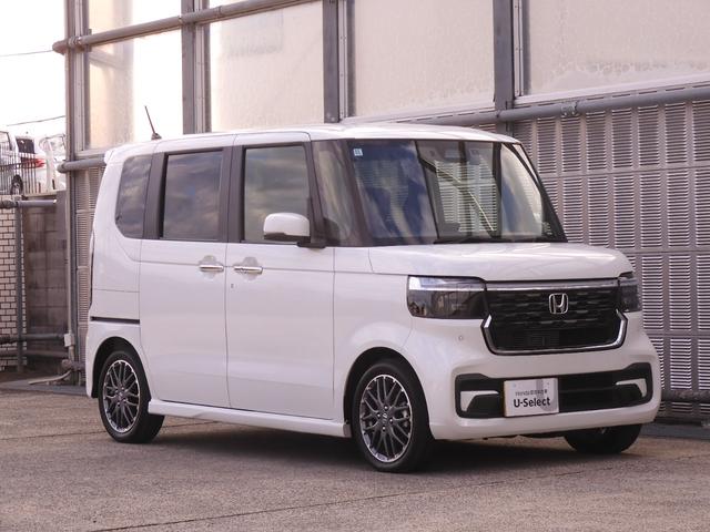 N-BOXカスタム ターボ デモカー 9インチナビ バックカメラ ドラレコ ETC アダプティブクルーズコントロール 両側電動スライドドア シートヒーター Bluetooth LEDヘッドライト 衝突被害軽減ブレーキ 禁煙車(25枚目)