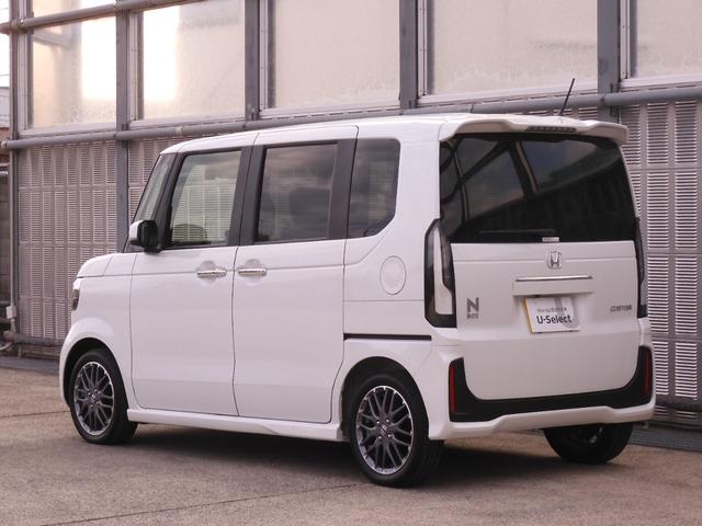 N-BOXカスタム ターボ デモカー 9インチナビ バックカメラ ドラレコ ETC アダプティブクルーズコントロール 両側電動スライドドア シートヒーター Bluetooth LEDヘッドライト 衝突被害軽減ブレーキ 禁煙車(27枚目)
