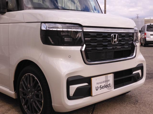 N-BOXカスタム ターボ デモカー 9インチナビ バックカメラ ドラレコ ETC アダプティブクルーズコントロール 両側電動スライドドア シートヒーター Bluetooth LEDヘッドライト 衝突被害軽減ブレーキ 禁煙車(33枚目)