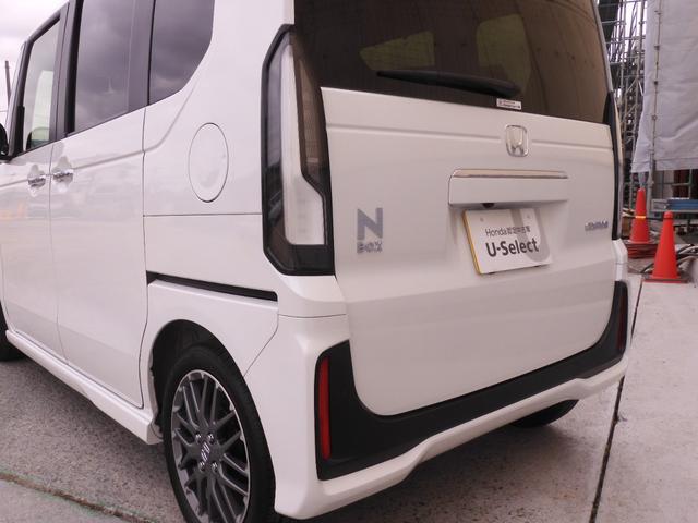 Ｎ－ＢＯＸカスタム ターボ　デモカー　９インチナビ　バックカメラ　ドラレコ　ＥＴＣ　アダプティブクルーズコントロール　両側電動スライドドア　シートヒーター　Ｂｌｕｅｔｏｏｔｈ　ＬＥＤヘッドライト　衝突被害軽減ブレーキ　禁煙車（34枚目）
