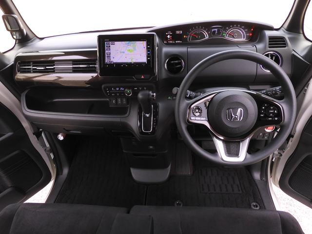 N-BOXカスタム G・Lホンダセンシング 7インチメモリーナビ バックカメラ ETC アダプティブクルーズコントロール 両側電動スライドドア Bluetooth LEDヘッドライト 衝突被害軽減ブレーキ 純正アルミホイール フルセグ 禁煙車(8枚目)