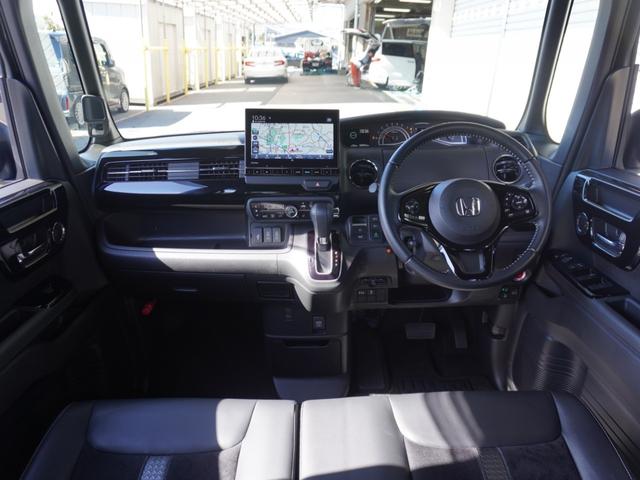 Ｎ－ＢＯＸカスタム Ｌターボ　ワンオーナー　９インチナビ　バックカメラ　ＥＴＣ　アダプティブクルーズコントロール　両側電動スライドドア　シートヒーター　Ｂｌｕｅｔｏｏｔｈ　ＬＥＤヘッドライト　衝突被害軽減ブレーキ　禁煙車（7枚目）