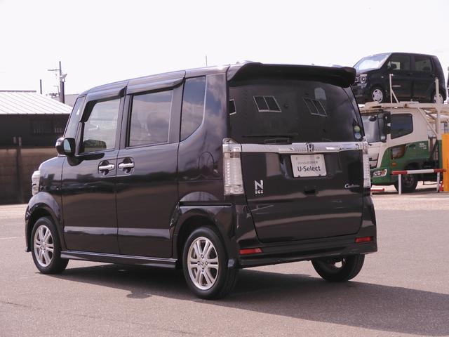 N-BOXカスタム G・Lパッケージ ワンオーナー 6.5インチメモリーナビ バックカメラ ETC 片側電動両側スライドドア ディスチャージドランプ オートエアコン ワンセグTV 純正アルミホイール 盗難防止装置 スマートキー 禁煙車(26枚目)