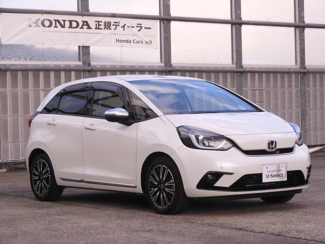 フィット e:HEVリュクス ワンオーナー車 8インチナビ(純正用品VXM-205VFEi) バックカメラ ドラレコ ETC Bluetooth USB入力端子 LEDオートライト 衝突被害軽減ブレーキ 純正アルミ シートヒーター(25枚目)