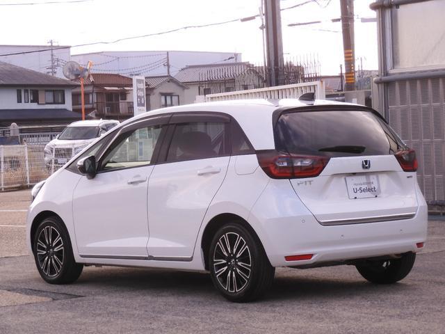 フィット e:HEVリュクス ワンオーナー車 8インチナビ(純正用品VXM-205VFEi) バックカメラ ドラレコ ETC Bluetooth USB入力端子 LEDオートライト 衝突被害軽減ブレーキ 純正アルミ シートヒーター(26枚目)