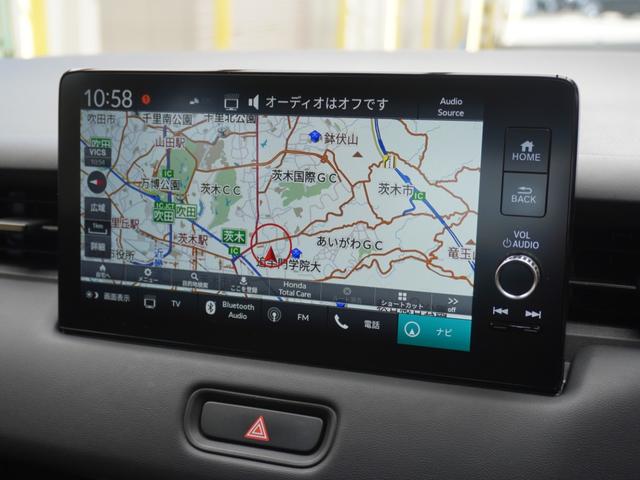 ヴェゼル e:HEVX ワンオーナー 純正エアロ 9インチメモリーナビ バックカメラ ETC2.0 アダプティブクルーズコントロール LEDヘッドライト フルセグTV Bluetooth接続 衝突被害軽減ブレーキ 禁煙車(4枚目)